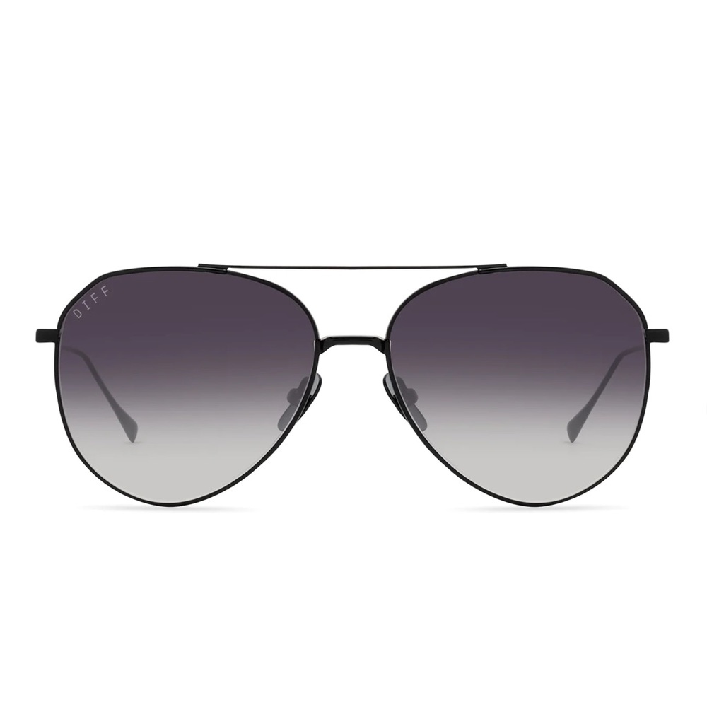 DIFF Eyewear black aviator sunglasses